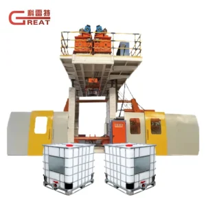 Industrial Grade 500L 1000L IBC Tank Plastic Water Tank Accumulator IBC Blow Molding Machine