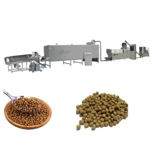 Industrial Grade Stainless Steel Automatic Pellet Extruder Fish Feed Process Line With Ce Certificate for Prawn Aquatic Animals