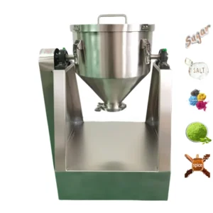 Industrial High Speed Variable Frequency Drum Mixer Conical Blender for Plastic Resin and Pigment Mixing