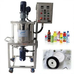 Industrial Liquid Soap High Shear Speed Homogenizing Emulsifier Reactor Mixing Equipment Ex proof Motor Chemicals Mixer Machine