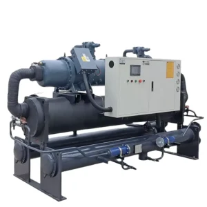 Industrial Low Temperature Chiller Excellent Cooling Capacity 331.1 KW 180 HP for Plastic Crusher Machine Chiller
