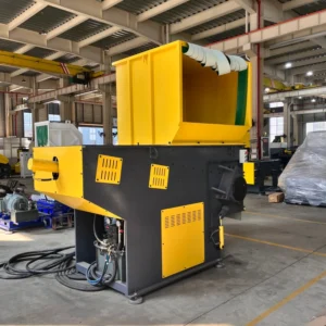 Industrial Machinery High Output Single Shaft Shredder for Solid Waste Plastic PP PE PVC Pipe Wood Pallet Paper Recycling Plant