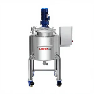 Industrial Mixer Mixing Tank Liquid Soap Making Machine Shampoo Machine Stainless Steel with Heater 150L Cosmetic Mixer
