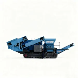 Industrial Mobile Waste Plastic and Metal Shredder Mobile Rock Crusher Industrial Scrap Shredder