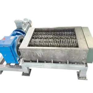 Industrial OK800 Stainless Steel Shredder Chassis High Efficiency Chamber Box ISO9001 CE Certified Screw Crushing Plastic Scrap