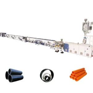 Industrial PVC Profile Pipe Production Line Parallel Counter Twin Screw Extruder