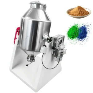 Industrial Plastic Drum Mixer Stainless Steel Mixing Equipment Plastic Granule Powder Mixing Color Roller Mixer