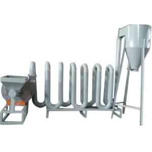 Industrial Plastic Flakes Cyclone Silo Dust Free Collecting Hopper Storage Tank for Recycling Line