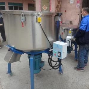 Industrial Plastic Raw Material 100kg Vertical Mixer With CE