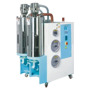 Industrial Plastic Raw Material Dehumidifying Dryer Machine with 25kg Capacity 50m/hr Air Flow for PBT PET TPU PA ABS