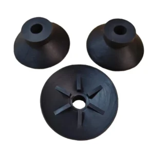 Industrial Pneumatic Robotic Arm Cylinders Silicone Rubber Vacuum Suction Cup Corrugated Nozzle Rubber Suction Cups