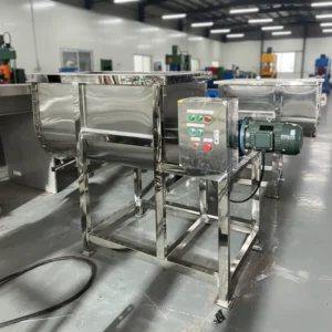 Industrial Powder Mixer 300L 500L Horizontal Ribbon Blender for Dry Powder Mixing
