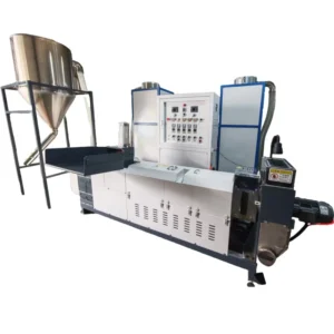 Industrial Recycled Plastic Granules Machine For Plastic Granules Extruder Soft Waste Plastic Pelletizing Line