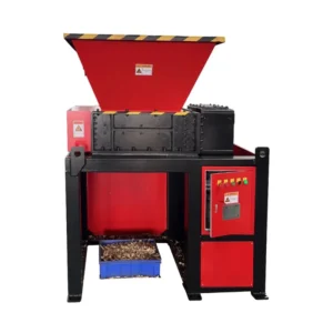 Industrial Shredder EBK600 11kW for Organic Waste Meat Bone Plastic Wood Pallet Cable Laminated Glass Recycling Machine CE