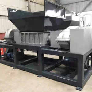 Industrial Single Shaft Plastic Shredder PP PE Lump Hard Plastic Block Recycling Crushing Machine