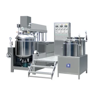 Industrial Stainless Steel Emulsifying Homogenizing Mixer Machine With Coating Function For Food Sauce Mixing High Capacity