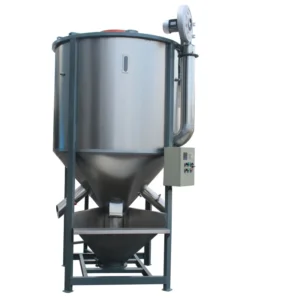 Industrial Stainless Steel Powder Vertical Mixing Machinery Auto Plastic Color Masterbatch Pellets Raw Material Mixer