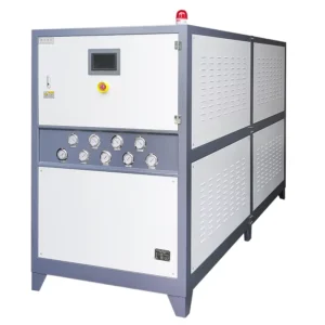 Industrial Water Cooled Chiller Machine Pump for Plastic Injection Molding Accurate Temperature Control 9.2kW Cooling Capacity