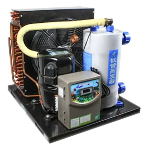 Industrial Water Cooled Chiller with Pump Plastic Fish Tank Water Chiller Core Component Industrial Cooler