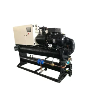 Industrial Water Cooled Screw Chiller for Plastic with Core Motor Pump Components 60KW
