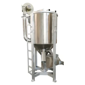 Industry Vertical Plastic Silo Mixer Vertical Plastic Pellet Feed Stainless Steel Mixer