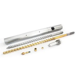 Injection Molding Machine Screw Barrel Assembly Steel High Wear Corrosion Resistant Long Service Life 1 Year Warranty Parts