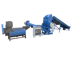 Integrated Plastic Crusher Washer Waste Plastic Bottle Film Crushing Washing Machine