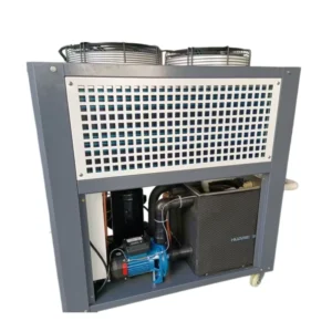 Intelligent Control Panel Air Cooled Chiller for Plastic Industry Cooling