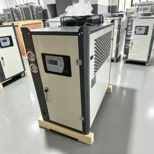 Intelligent Control Panel Air Cooled Chiller for Plastic Industry Cooling
