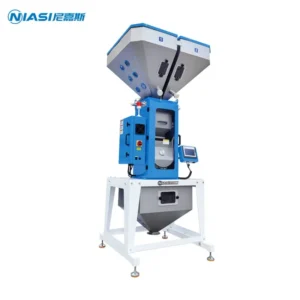 Intelligent PLC Controlled Plastic Material Doser Blender Gravimetric Batch Blender Plastic Mixer
