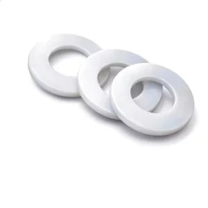 JIS B 1256 PTFE Washer Corrosion Resistant Flat Plain Washer Gasket for Precision Electronics
