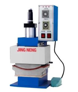 JN-315 Shoe Upper Heat Molding Machine Small Pneumatic Vamp Hot Press Machine for Hot Pressing and Branding Processes