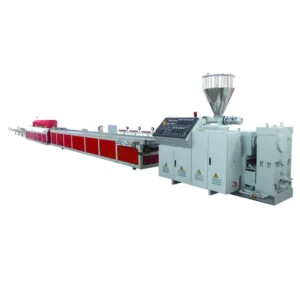 JWELL Famous Manufacturer of PVC & WPC Profile Extruder for Waterproof Sheets Kitchen Cabinet Applications Made in China