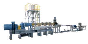 JWELL Manufacturer of Parallel Twin Screw PET PE PP PC PA Compounding Plastic Pellet Making Machine Experimental Machine