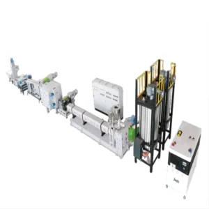 JWL Series PET Plastic Recycling Single Screw Pelletizing Machine Waste Plastic Flakes Extruder Pellet Making Machinery