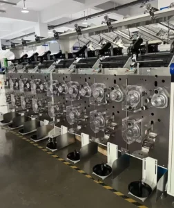 KC215E Draw Winder Yarn Stretching Machine High Tenacity Yarn Heat Setting Machine