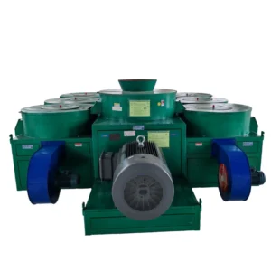 KHL-800 Cow Dung Fertilizer Pelletizer Machine 6000kg/h Output 162KW Power 380V Voltage 1 Year Warranty