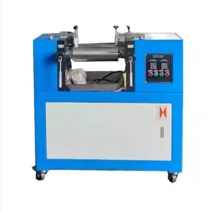 KS Hot Rolling Mill Machine for Plastic with 900W Power 10 130 Heating Hardened Tool Steel Roller
