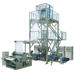 LDPE LLDPE HDPE PE Polyethylene Film Three Layer Co extrusion Film Extrusion Blowing Machine with Three Extruders