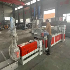 LDPE LLDPE PP PE PET ABS EPS PC PPR Waste Plastic Recycling Extruder Granulation Machine Motor 80-800KG/H Output
