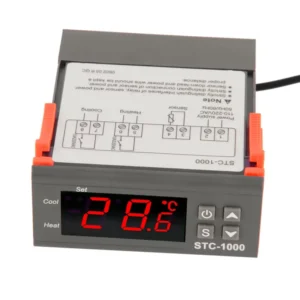 LED Digital Temperature Controller STC-1000 12V 24V 220V Thermoregulator Thermostat With Heater and Cooler