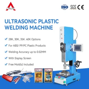 LJ-4080J 220V Mobile Power Bank Ultrasonic Welding Machine Game Controller 40KHz Plastic Welder