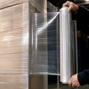 LLDPE Pallet Wrap Stretch Film 500mm Dispenser Roll