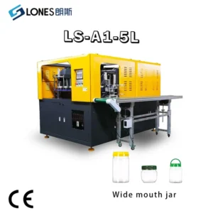 LS A1 5L Fully Automatic Servo PET Bottle Blowing Machine Energy Saving Wide Mouth Jar Maker 1L 5L 7L Molding Machinery Price