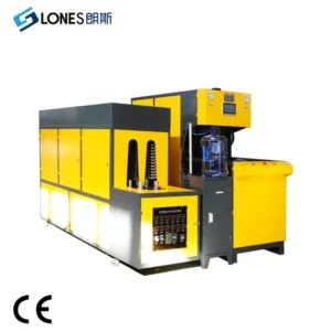 LS B20L 5 Gallon Thick walled Barrel Semi Automatic Blow Molding Machine 120BPH Large Capacity Bottle for Drinking Water