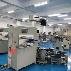 Lab 3 Layer ABA High Speed HDPE LDPE PE PP Film Blowing Plastic Extruder Width 10 180mm
