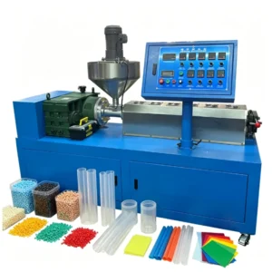 Lab Mini Plastic Pelletizer Co rotating Twin Screw Pelletizing Extruder Lab Machine for Formula Experiments