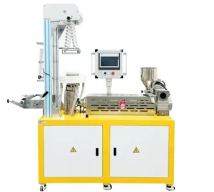 Lab Single Screw Blow Film Machine Automatic Control High Efficiency Energy Saving Easy Operate LDPE PP PLA PE HDPE PET