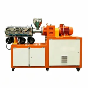 Lab Small PLA PP Plastic Extruder Conical Single Twin Screw Extruder for PVC Compounding