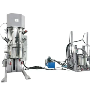 Laboratory Scale Vertical Kneader Propellant Mixer with Automatic Container Tipping